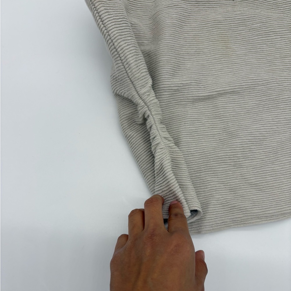 H&M Cream Ribbed Crop Top - Picture 4 of 4